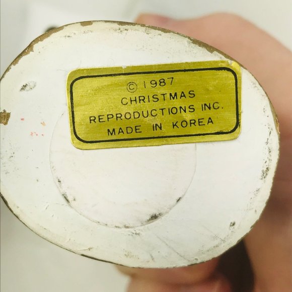 Vintage Christmas Reproductions Memories Of Santa Ornament 1919 Preowned In Box - Picture 7 of 9